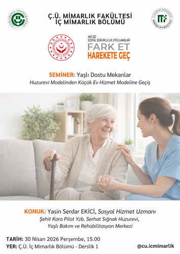 Seminer: Yaşlı Dostu Mekanlar