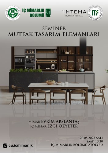 Seminer: Mutfak Tasarım Elemanları