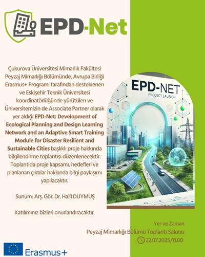 EPD-Net Avrupa Birliği Erasmus+ Destekli Proje Bilgilendirmesi