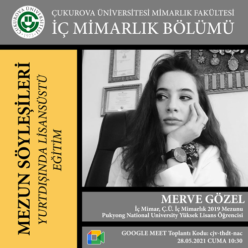 Mezun Söyleşileri: Merve Gözel