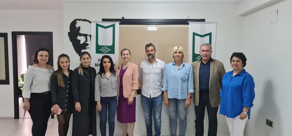 Peyzaj Mimarları Odası Adana Şubesine Ziyaret